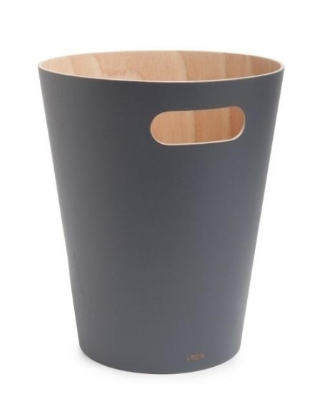 UMBRA kosz na śmieci WOODROW - charcoal