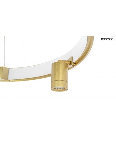 MOOSEE lampa wisząca CIRCLE SPOT 98 GOLD złota