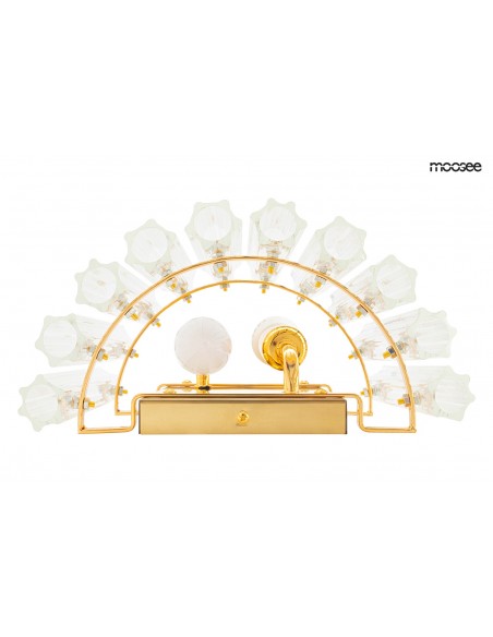 MOOSEE lampa ścienna PALACE złota