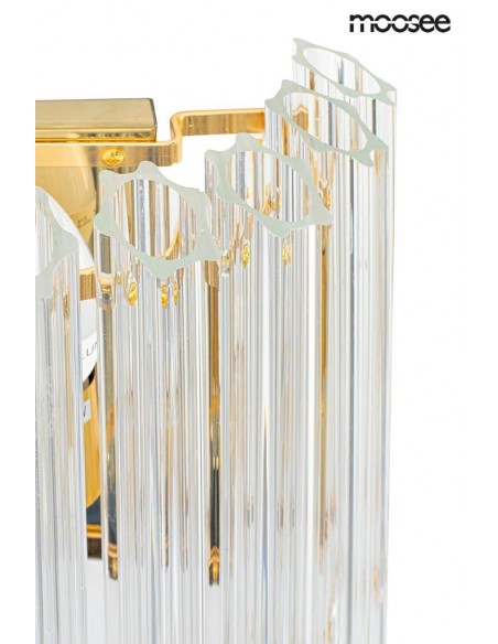 MOOSEE lampa ścienna PALACE złota