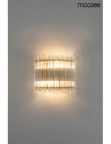 MOOSEE lampa ścienna PALACE złota