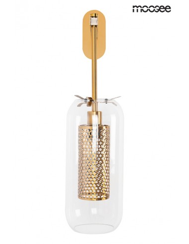 MOOSEE lampa ścienna LAMPION złota