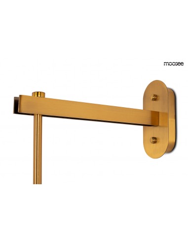 MOOSEE lampa ścienna LAMPION złota