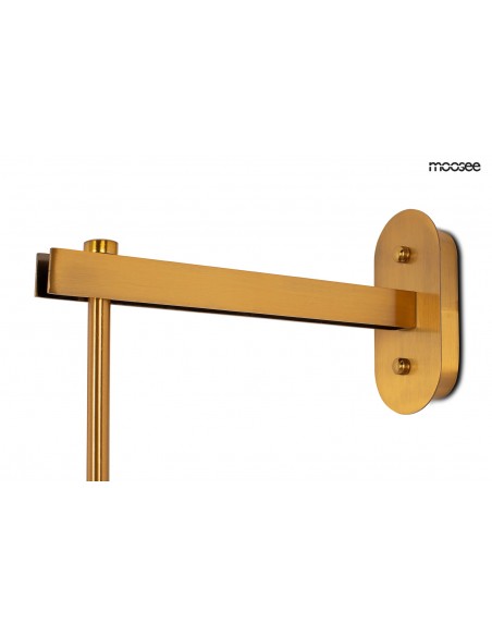 MOOSEE lampa ścienna LAMPION złota