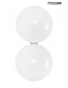 MOOSEE lampa ścienna BOLL TWIN złota 2