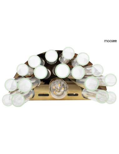 MOOSEE lampa ścienna PORTOFINO złota