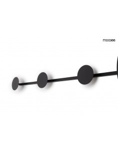 MOOSEE lampa ścienna SHADOW HANG z wieszakiem czarna 2
