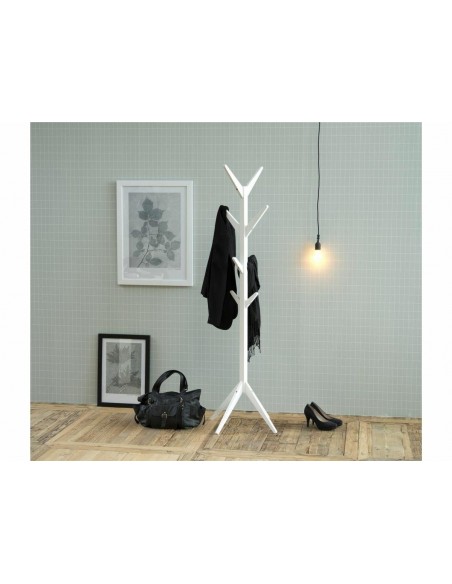 ACTONA wieszak ASCOT biały - drewno lakierowane