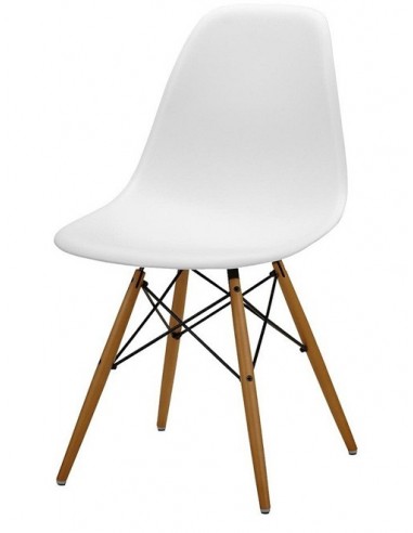 Krzesło DSW Milano białe