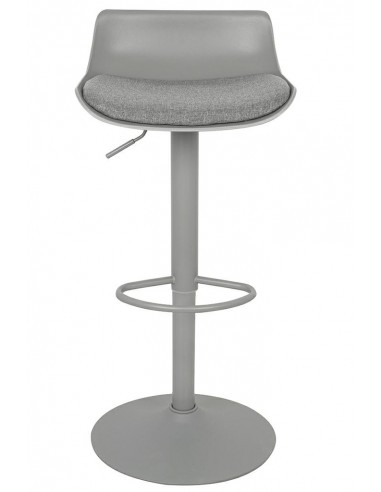 Krzesło barowe SNAP BAR TAP regulowane szare