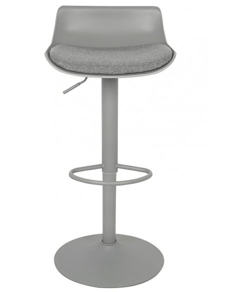 Krzesło barowe SNAP BAR TAP regulowane szare
