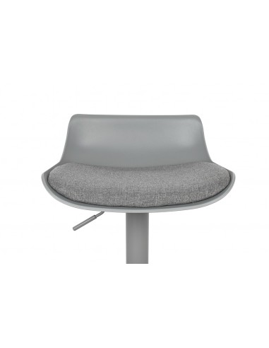 Krzesło barowe SNAP BAR TAP regulowane szare